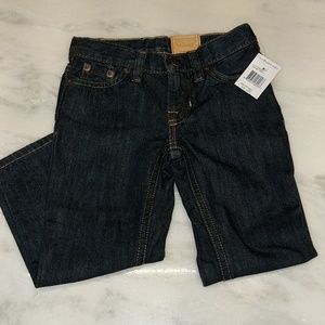 New darkwash slim fit toddler jeans